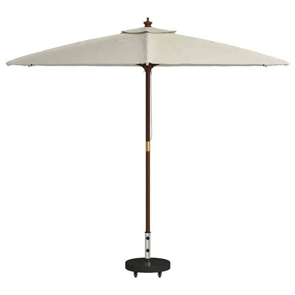 Grote foto vidaxl parasolvoet zwart 45 x 45 x 45 cm graniet tuin en terras overige tuin en terras