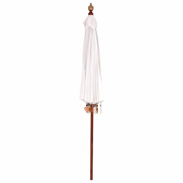 Grote foto vidaxl balinese parasol cr me 210 220 x 260 cm tuin en terras overige tuin en terras