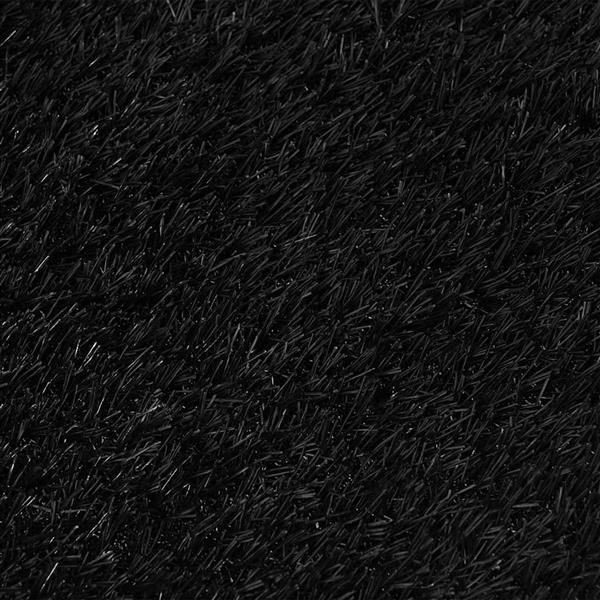 Grote foto vidaxl kunstgras zwart 8 x 1 m polypropyleen tuin en terras sierplanten