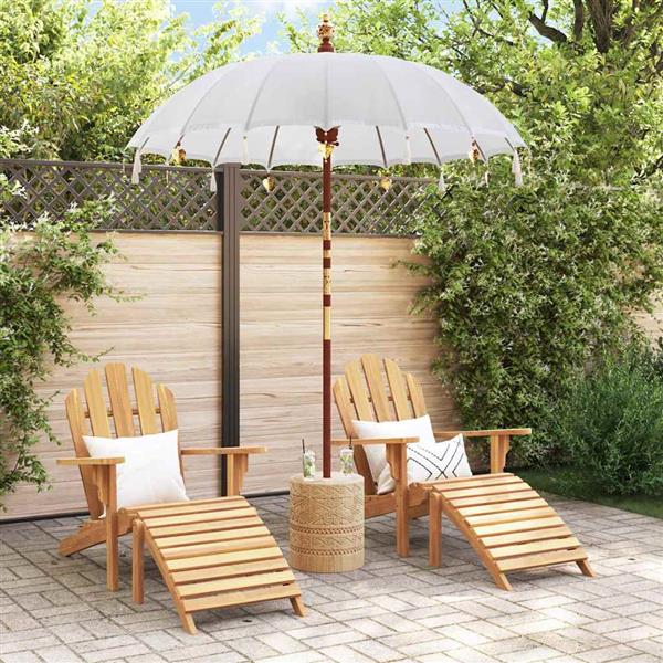 Grote foto vidaxl balinese parasol cr me 180 190 x 260 cm tuin en terras overige tuin en terras