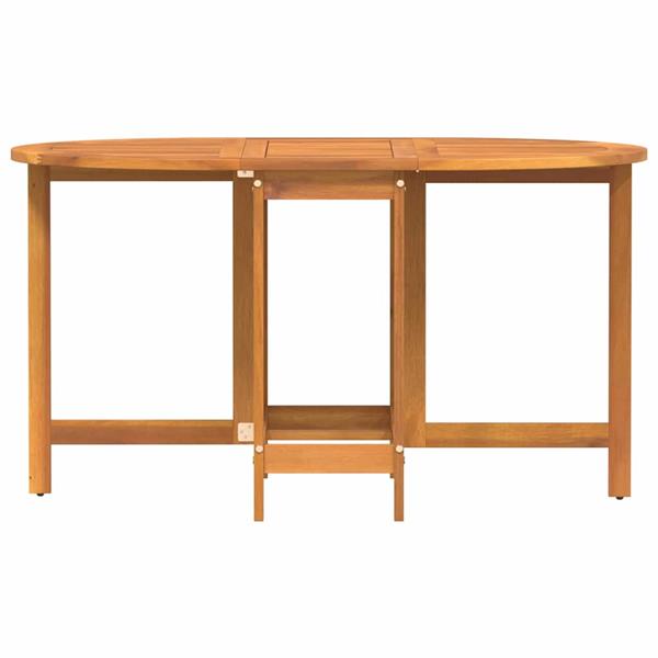 Grote foto vidaxl tuinstafel bruin 110 x 60 x 72 cm massief acaciahout tuin en terras tuinmeubelen