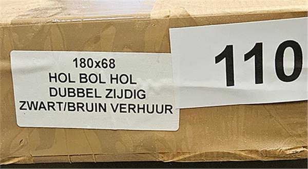 Grote foto lachspiegel dubbelzijdig 180x68cm kjh110 hobby en vrije tijd feestartikelen
