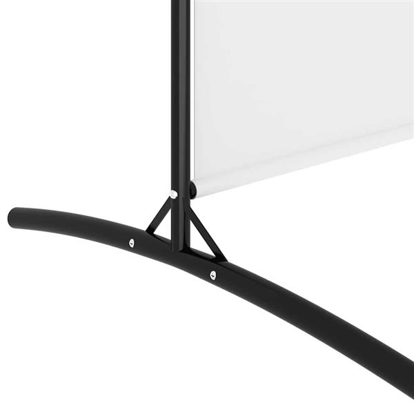 Grote foto vidaxl kamerscherm met 2 panelen 348x180 cm stof wit huis en inrichting overige huis en inrichting