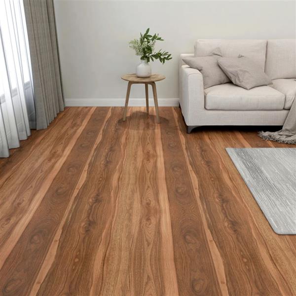 Grote foto vidaxl vloerplanken zelfklevend 55 st 5 11 m pvc bruin doe het zelf en verbouw tegels
