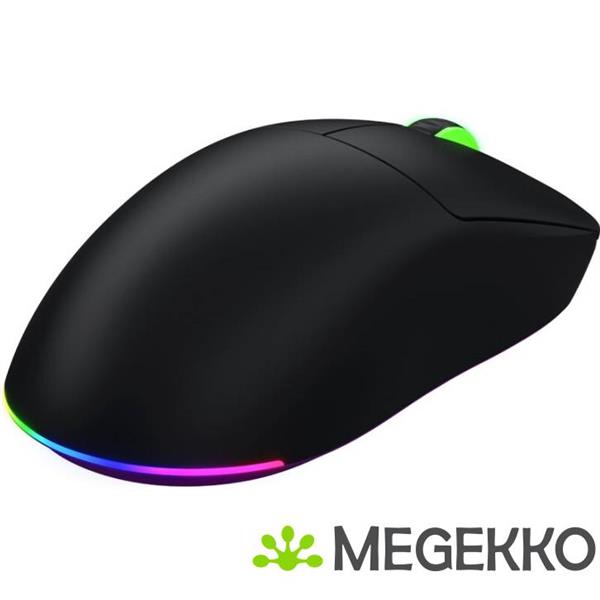 Grote foto hator quasar 3 ultra wireless rgb zwarte computers en software overige computers en software