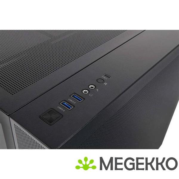 Grote foto thermaltake view 380 tg argb midi tower zwart computers en software behuizingen en kasten