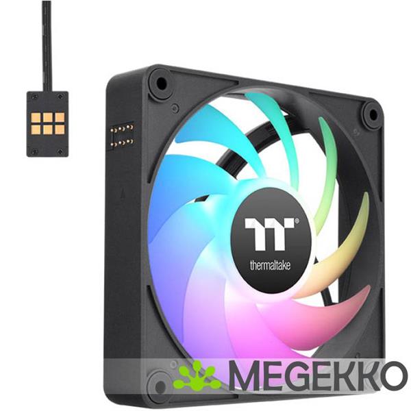 Grote foto thermaltake cl f182 pl14sw a koelsysteem voor computers computer behuizing ventilator 14 cm zwart 3 computers en software overige computers en software