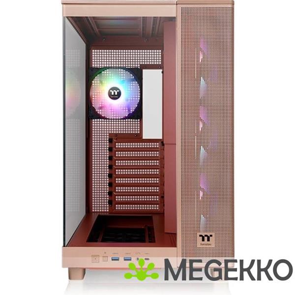 Grote foto thermaltake view 380 xl tg argb midi tower zand computers en software behuizingen en kasten