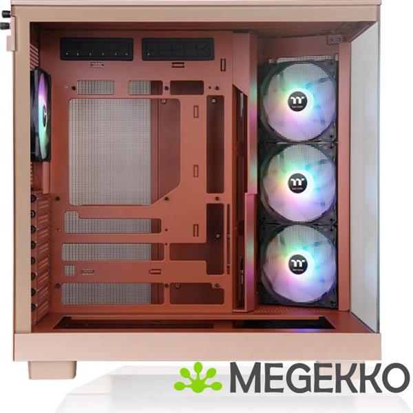 Grote foto thermaltake view 380 xl tg argb midi tower zand computers en software behuizingen en kasten