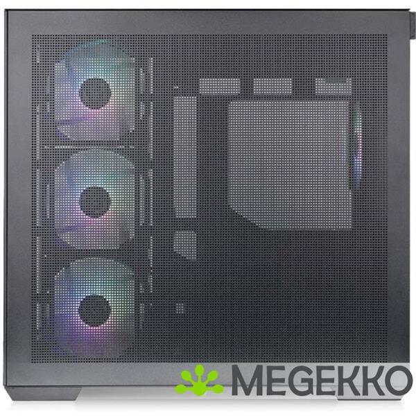 Grote foto thermaltake view 380 tg argb midi tower zwart computers en software behuizingen en kasten