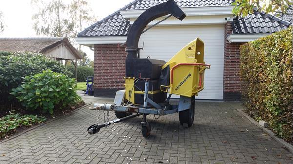 Grote foto schliesing 400sx hout versnipperraar agrarisch bosbouw