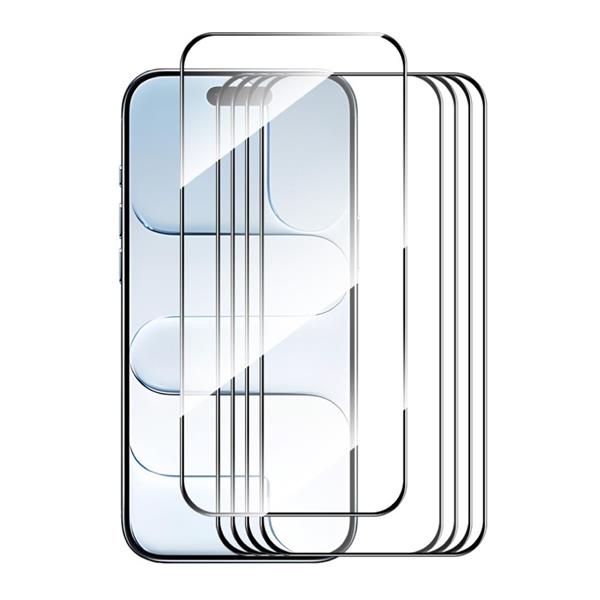 Grote foto 5 pack iphone air screen protector tempered clear glass film telecommunicatie mobieltjes