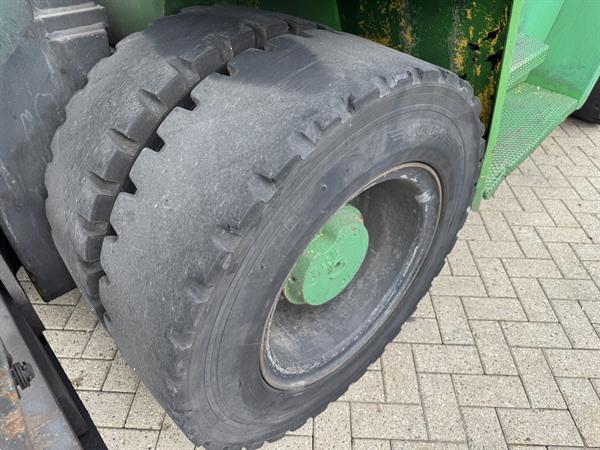 Grote foto hyster h8.00xl duplo 525 sideshift fork positioner 6 cilinder perkins diesel 1999 agrarisch heftrucks