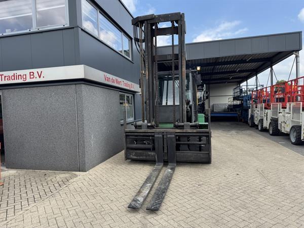 Grote foto hyster h8.00xl duplo 525 sideshift fork positioner 6 cilinder perkins diesel 1999 agrarisch heftrucks