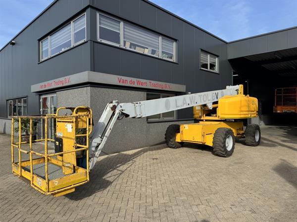 Grote foto hoogwerker telescoop genie s 65 deutz diesel 1998 boomlift 21.81 meter werkhoogte doe het zelf en verbouw hoogwerkers