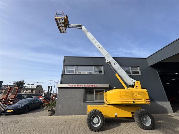 Grote foto hoogwerker telescoop genie s 65 deutz diesel 1998 boomlift 21.81 meter werkhoogte doe het zelf en verbouw hoogwerkers
