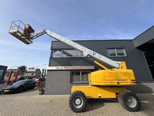 Grote foto hoogwerker telescoop genie s 65 deutz diesel 1998 boomlift 21.81 meter werkhoogte doe het zelf en verbouw hoogwerkers