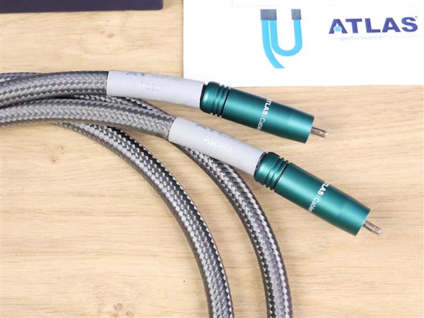 Grote foto atlas ascent grun ultra audio interconnects rca 1 0 metre audio tv en foto onderdelen en accessoires