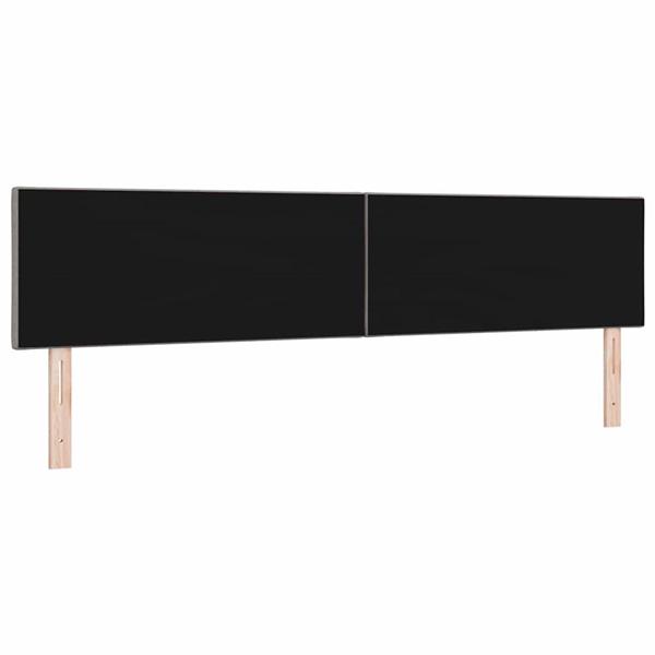 Grote foto vidaxl stoffen hoofdbord geometrisch met hoofdeinde taupe 200 cm stof antiek en kunst stoelen en banken