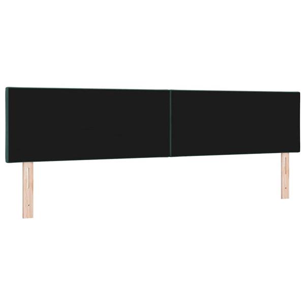 Grote foto vidaxl hoofdbord wandgemonteerd geometrisch donkergroen 200 cm fluweel antiek en kunst stoelen en banken