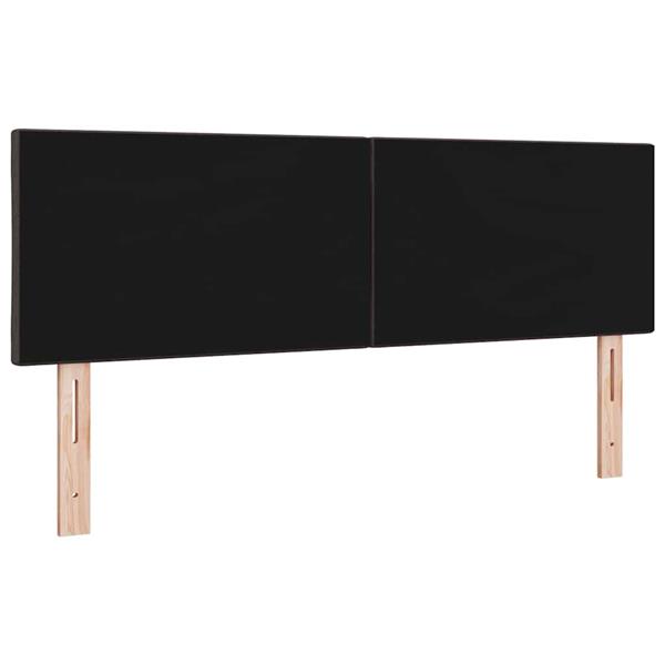 Grote foto vidaxl stoffen hoofdbord anders met hoofdeinde donkerbruin 144 cm stof antiek en kunst stoelen en banken