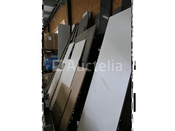 Grote foto val van diverse panelen melamine op spaanplaat doe het zelf en verbouw ijzerwaren en bevestigingsmiddelen