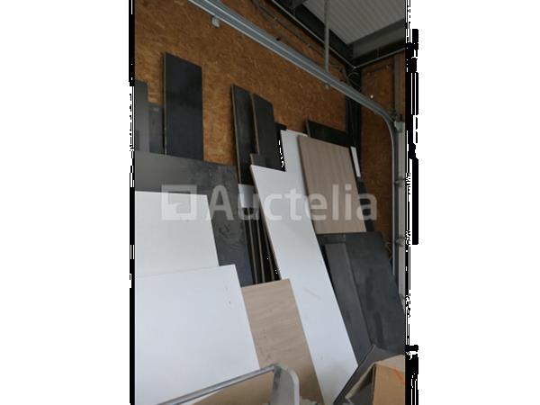 Grote foto val van diverse panelen melamine op spaanplaat doe het zelf en verbouw ijzerwaren en bevestigingsmiddelen