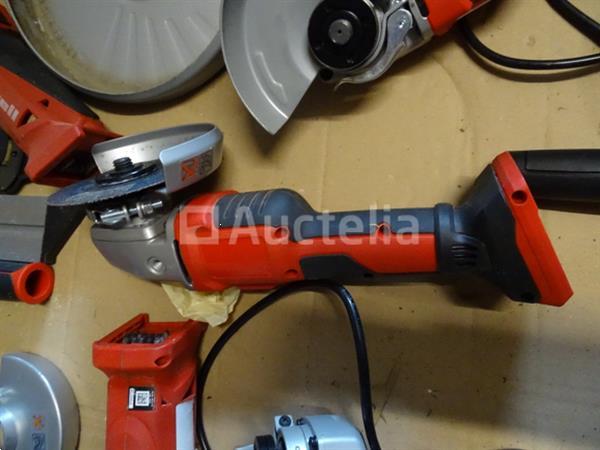 Grote foto pallet met machines doe het zelf en verbouw gereedschappen en machines