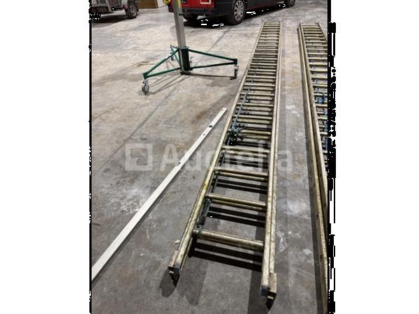 Grote foto dubbele ladder doe het zelf en verbouw onderdelen en accessoires