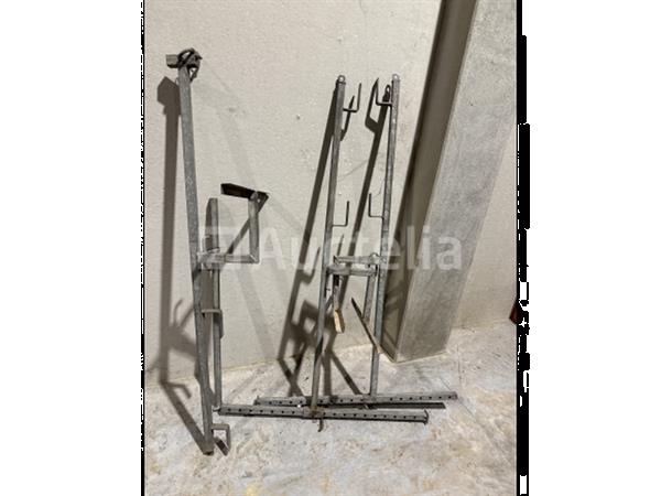 Grote foto set van 3 leuninghouders doe het zelf en verbouw onderdelen en accessoires