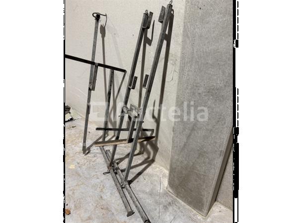 Grote foto set van 3 leuninghouders doe het zelf en verbouw onderdelen en accessoires