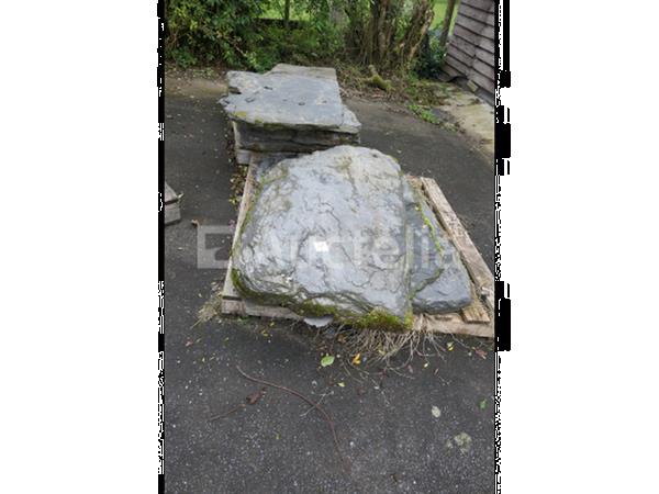 Grote foto platte leisteen betonblokken hardsteen doe het zelf en verbouw onderdelen en accessoires