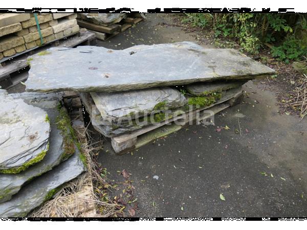 Grote foto platte leisteen betonblokken hardsteen doe het zelf en verbouw onderdelen en accessoires