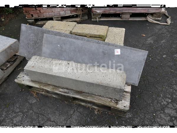 Grote foto platte leisteen betonblokken hardsteen doe het zelf en verbouw onderdelen en accessoires