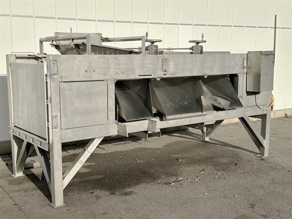 Grote foto bruynooghe rk131421 rollensorteermachine roestvrij staal 90 cm agrarisch tuinbouw