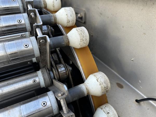 Grote foto bruynooghe rk131421 rollensorteermachine roestvrij staal 90 cm agrarisch tuinbouw