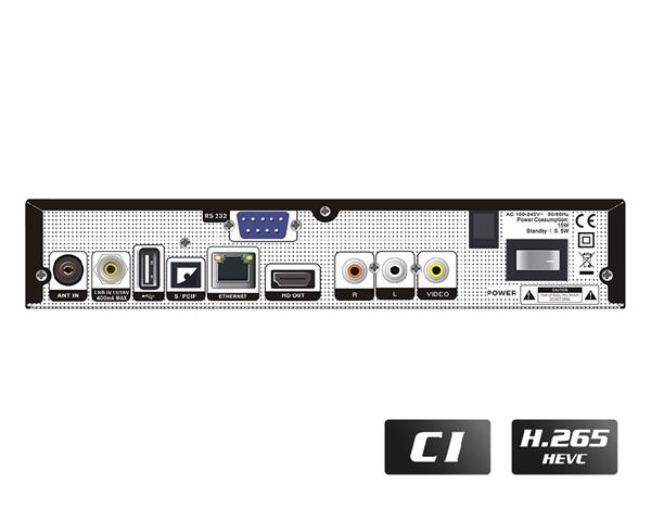 Grote foto edision piccollo s2 t2 c met ci slot telecommunicatie zenders en ontvangers