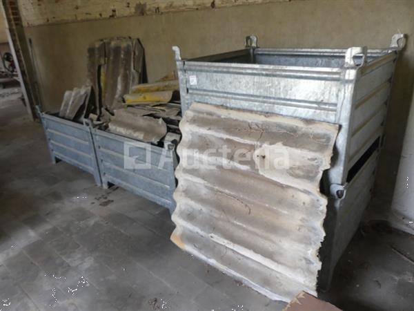 Grote foto 5 stapelbare metalen bakken met inhoud doe het zelf en verbouw onderdelen en accessoires