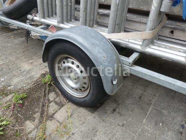 Grote foto aanhanger met altrex steiger doe het zelf en verbouw onderdelen en accessoires