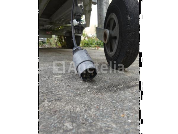 Grote foto aanhanger met altrex steiger doe het zelf en verbouw onderdelen en accessoires