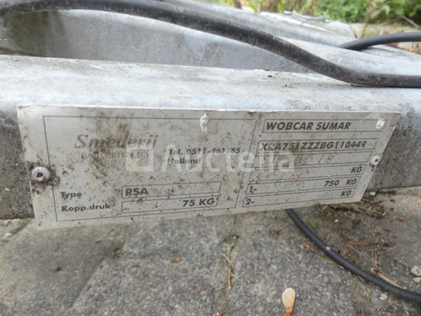 Grote foto aanhanger met altrex steiger doe het zelf en verbouw onderdelen en accessoires