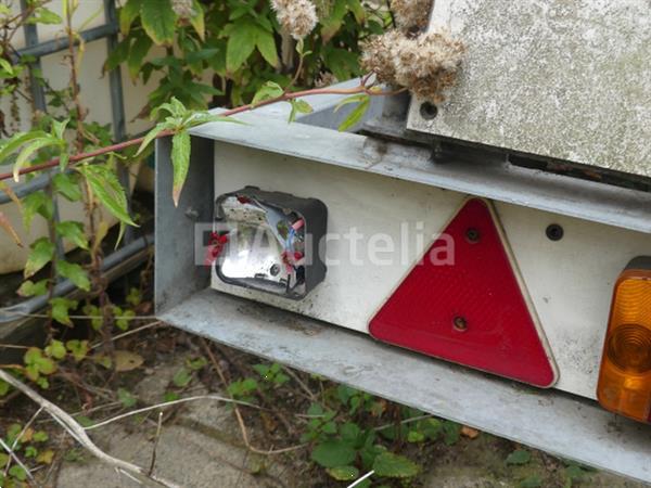 Grote foto aanhanger met altrex steiger doe het zelf en verbouw onderdelen en accessoires
