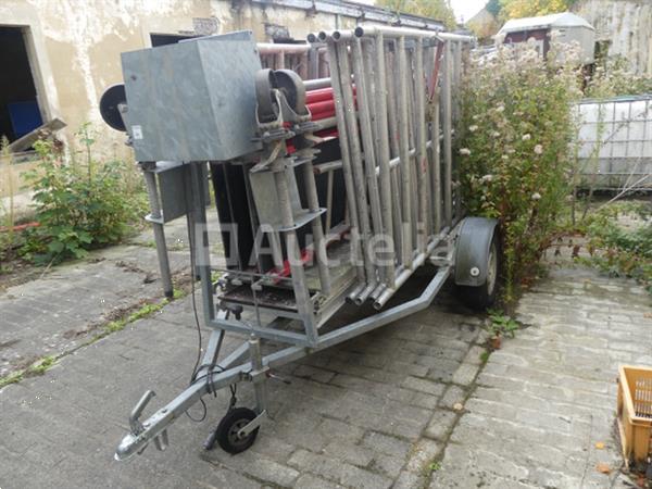 Grote foto aanhanger met altrex steiger doe het zelf en verbouw onderdelen en accessoires