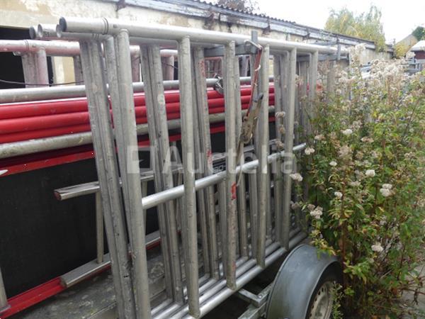 Grote foto aanhanger met altrex steiger doe het zelf en verbouw onderdelen en accessoires