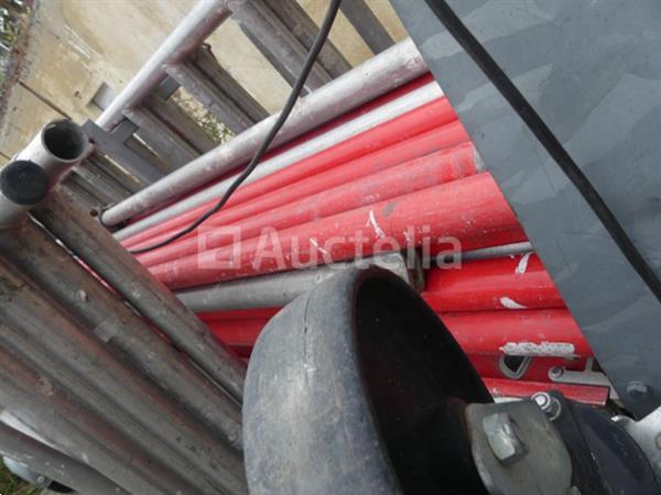 Grote foto aanhanger met altrex steiger doe het zelf en verbouw onderdelen en accessoires