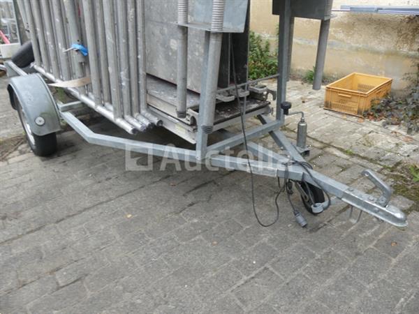 Grote foto aanhanger met altrex steiger doe het zelf en verbouw onderdelen en accessoires