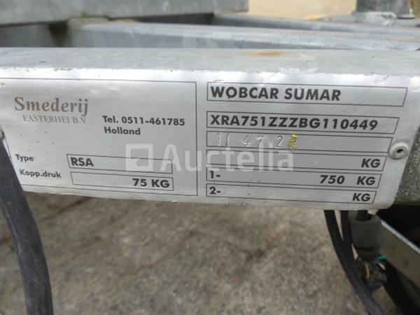 Grote foto aanhanger met altrex steiger doe het zelf en verbouw onderdelen en accessoires