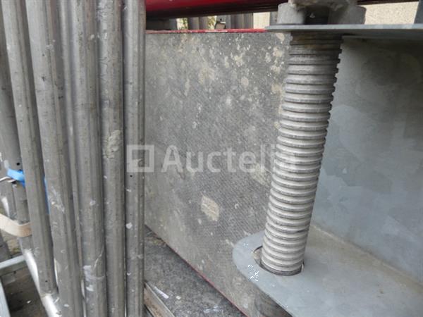 Grote foto aanhanger met altrex steiger doe het zelf en verbouw onderdelen en accessoires