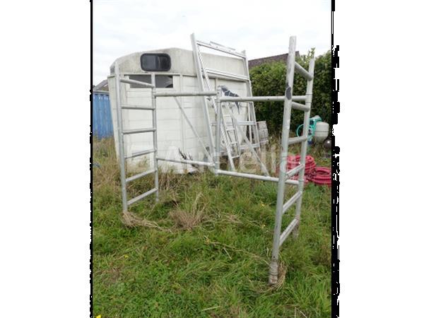 Grote foto opvouwbare steiger structuur doe het zelf en verbouw onderdelen en accessoires