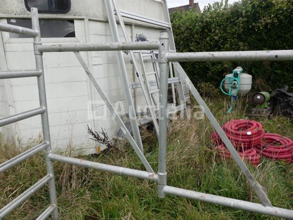 Grote foto opvouwbare steiger structuur doe het zelf en verbouw onderdelen en accessoires